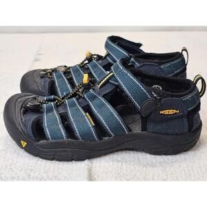 Keen Newport H2 Outdoor Water Hiking Sandals Blue Black Size 5 EUC